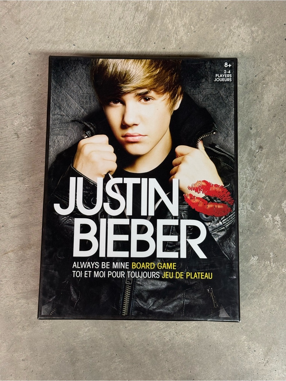 Justin Bieber Always Be Mine Board Game - Black